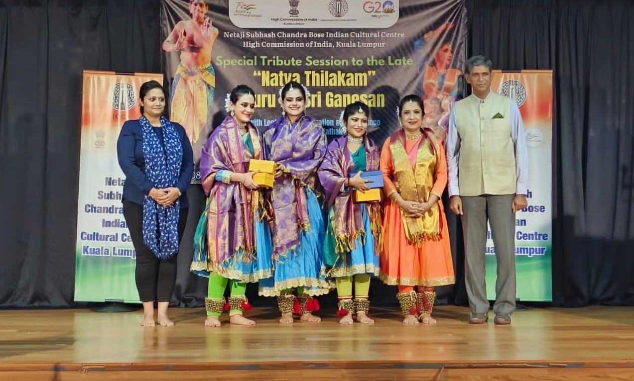 Group photo with the Indian High Commissioner to Malaysia